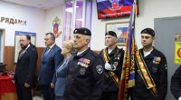 Торжественное вручение знамени 