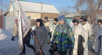 Праздник Крещения Господня в Рубцовске. Освящение иордани на реке Алей.