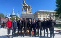 В Фокино открыли стелу памяти «Бессмертный полк»