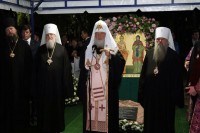 Освящение закладного камня Освящение закладного камня