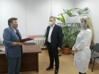 Награждение медиков из Тулы