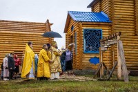 Освящение нового храма в честь Казанской иконы Божией Матери