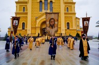 Встреча ковчега с частицей мощей св. бл. вл. кн. Александра Невского в Нижнем Новгороде