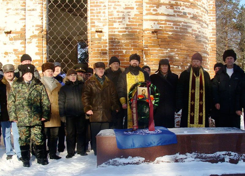 Молебен в честь генерал-лейтенанта Егора Ивановича Властова