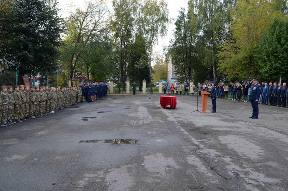 Торжественная церемония приведения к присяге курсантов отряда «Юный спецназовец»