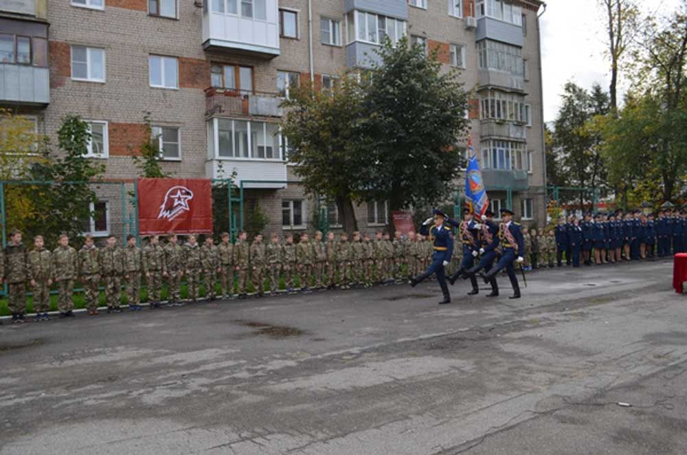 Торжественная церемония приведения к присяге курсантов отряда «Юный спецназовец»