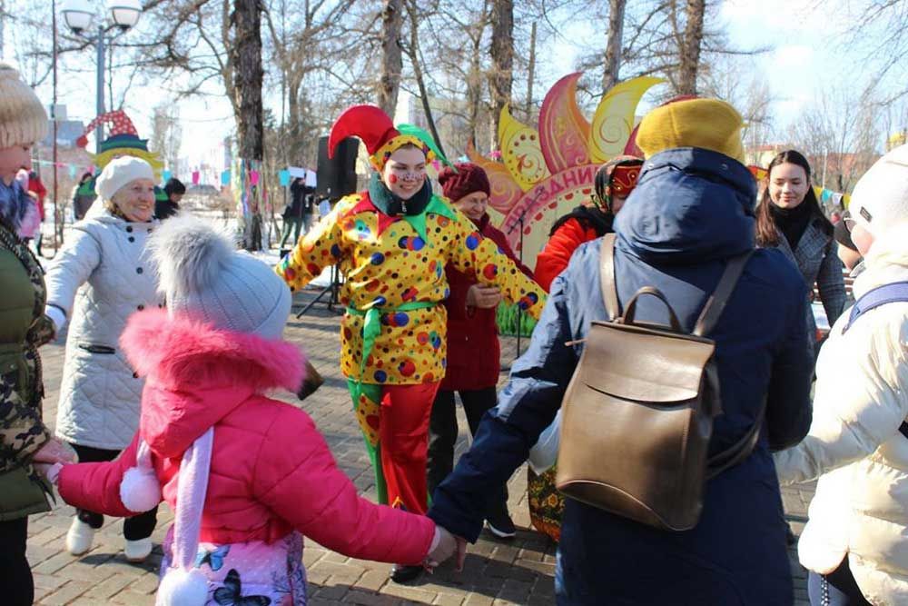 Народные масленичные гуляния в г. Рассказово